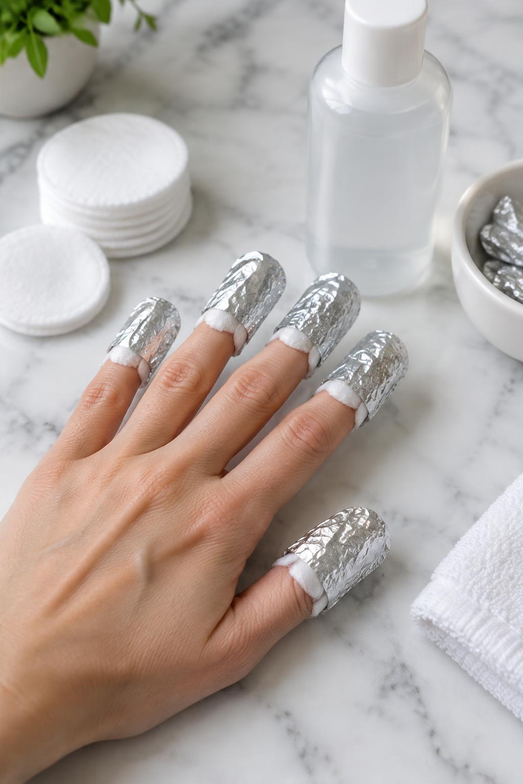 Don't peel off gel polish